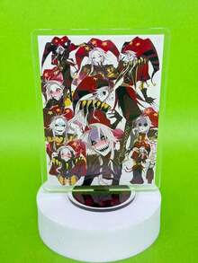 12cm Acrylic Clown Standee, "Bizarre Circus" Merchandise. Cute Character Display Stand, Comic Merchandise, Creative Gift, Craft, Office Supplies, Desk Decoration, Perfect Gift For Girls. - A - View 5