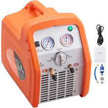 1 HP Refrigerant Recovery Machine - Portable Twin Cylinder AC Recovery Machine With High Pressure Protection 120V 60Hz HVAC Recovery Machine For Refrigeration - 1HP - View 8