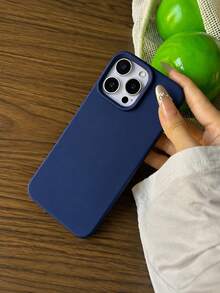 VRNOEI Pure Royal Blue Case Compatible With IPhone 17 Air 16 15 14 13 12 11 Pro Max Plus Phone Cases Anti-Yellowing & Soft-Touch Protection High-Quality Shockproof Cover - Royal Blue - View 2