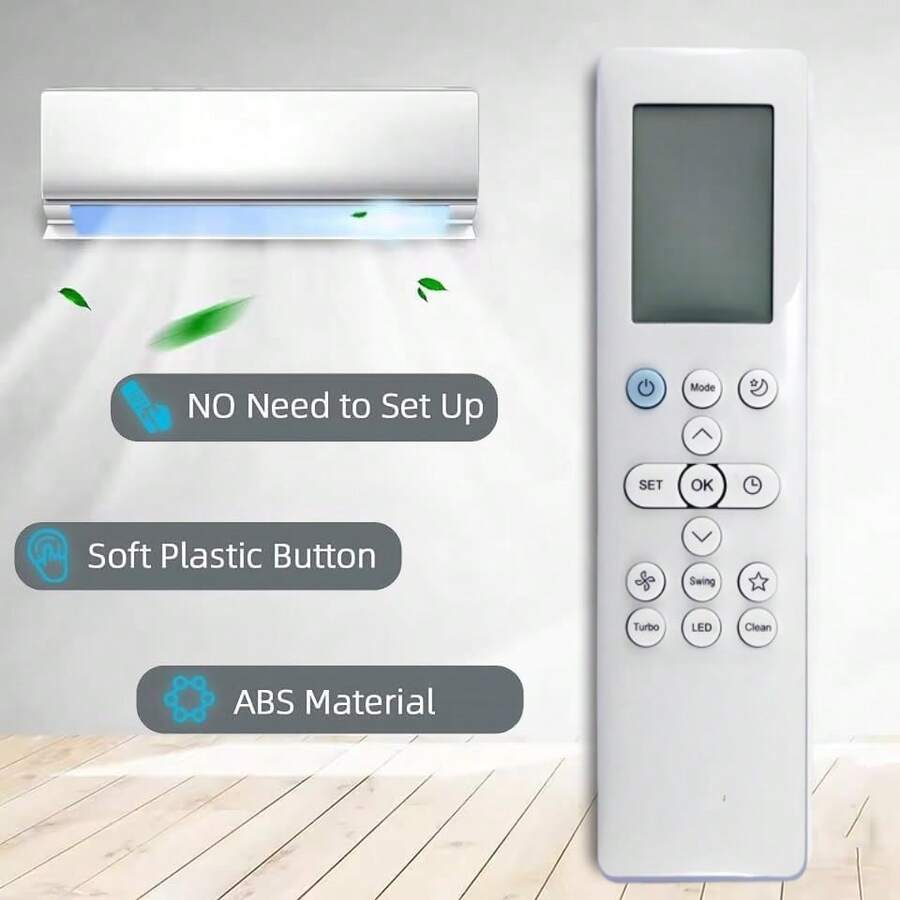 Remote Control untuk AC CRMC-A729JBEZ AY-AP12FHR AY-AP7FHR AY-AP9FHR AE-A7FHR AE-A9FH - View 1
