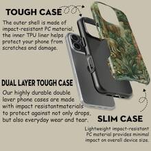 Summer Tropical Rainforest Floral Design Cover For IPhone 17 16 15 14 13 12 11 Pro Max, Floral Cover For Samsung S21 S22 S23 S24 S25 Ultra Case - Tough Glossy Case - View 7