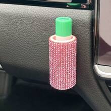 1pc Universal Silicone Car Lip Balm Holder - Portable Lipstick Storage Rack - Multiple Colors Available, Suitable For Cosmetics, Car Lipstick Organizer, Accessory Storage, Women's Gifts, Travel, Holidays, Daily Use, Weddings, Birthdays, Parties, Holiday Gifts, Rhinestone Decor, Jewelry Art, Gemstones, Diamonds, Home Decor, Mother's Day, Valentine's Day, Music Festivals, Easter And More Occasions. - Multicolor - View 2