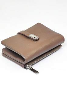 MINGYOU Dompet Pendek Wanita Super Lembut PU Kapasitas Besar, Dompet Multi-Fungsional Berlapis, Penutup Magnetik yang Indah, Dompet Genggam dengan Banyak Slot Kartu, Dompet Koin dan Kartu Identitas dengan Resleting, Lembut, Ringan, Praktis, Cocok untuk Pesta, Kencan, Liburan, dan Hadiah - Unta - View 7