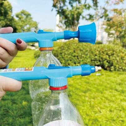 Universal Beverage Bottle Pneumatic Sprayer Head, No Need To Buy Bottle, Windproof & Durable, Home Garden Watering & Disinfection Spray Bottle