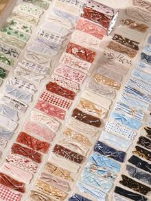1 Roll Realistic Wrinkled Texture Washi Tape For Scrapbooking, DIY Decoration, Collage, Cards And Journals - Wrinkled Chapter - View 1