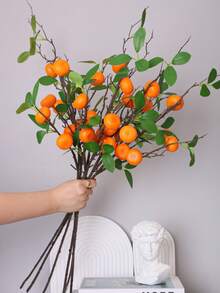 1/2/3pcs Naninoa Artificial Willow Kitten Bunch Approx. 50 Cm 3 Artificial Palm Kitten Branches For Easter Decoration Or Spring Bouquet - Multicolor - View 6