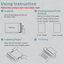 100/200 Sheets A4 Waterproof Oil-Resistant Tear-Resistant Thermal Paper, 210*297mm, Suitable For Most Portable Thermal Printers, Suitable For Photo/Homework/Design Sketch Printing - Thermal Paper - View 5