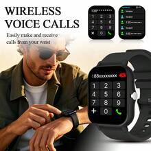 1.83 Inch Smart Watch For Men And Women, 1pc, Can Answer Calls, Receive Messages, Time, Alarm, Pedometer, Multiple Sports Modes, Compatible With Android And IOS, Suitable For School, Sports, Party, Birthday, First Choice Gift - Multicolor - View 9