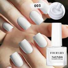 FOUR LILY 6.3ml Kuteks Kuku Berbasis Air yang Dapat Dikupas, Tanpa Perlu Dipanggang, Cepat Kering, Tahan Lama, Cocok untuk Salon, DIY, dan Penggunaan di Rumah, Tersedia Berbagai Warna - MultiWarna - View 46