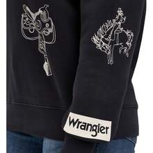 Wrangler Women's Retro Black Sweatshirt Variant 1 - Black - View 3