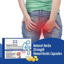 Natural Hemorrhoid Capsules,Hemorrhoid Treatment Rapid,Natural Herbal Strength HemorrhoidCapsules,He-Morrhoid Relief Capsules,HemorrhoidTreatment Rapid,External Hemorrhoids Treatment - 1 - 查看 3