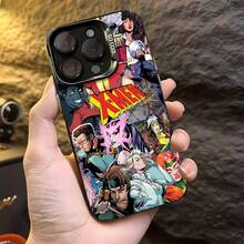 Funda para teléfono con diseño de cómic de , compatible con fundas para teléfonos , Apple, VIVO, OPPO, , ,  y Honor. Fabricada en TPU, ofrece protección contra golpes y caídas. - Negro - Ver 1