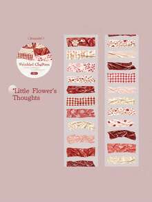 1 Roll Realistic Wrinkled Texture Washi Tape For Scrapbooking, DIY Decoration, Collage, Cards And Journals - Wrinkled Chapter - View 16