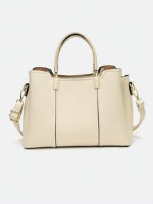 Dedoo Light Luxury Fashion Versatile Multi-Compartment Large Capacity Handbag & Crossbody Bag - Beige - View 7