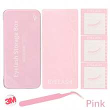 Set Alat Bulu Mata Wanita Modis 7 Buah, Palet Bulu Mata Magnetik & Pinset dalam Satu Kotak Penyimpanan Portabel. Kit Multifungsi Penting untuk Penata Bulu Mata dan Penggunaan Riasan Bulu Mata Sehari-hari. - MultiWarna - View 8