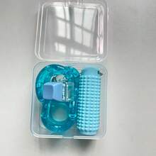MINKOJA 1 Set Of Stress Relief Toys, Including Twist Fidget Toy, Finger Slider And Sensory Massager, ABS Material, Suitable For Office, Travel, Easter, Basket Filler, Unique Friend Gift - Multicolor - View 20