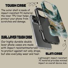 Elegant Ink Landscape Painting Floral Design Cover For IPhone 17 16 15 14 13 12 11 Pro Max, Floral Cover For Samsung S21 S22 S23 S24 S25 Ultra Case - Tough Matte Case - View 8