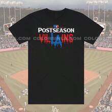 Los Angeles Baseball - Postseason Villains - Black Shirt - 黑1 - 查看 1