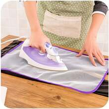 1pc Heat-Resistant Protective Ironing Cloth Mesh, Ironing Pad, Ironing Board, Protective Mesh Home Decor, Home Decor, Suitable For Kitchen, Bedroom, Home, Office, School, Back To School Supplies - Multicolor - View 7