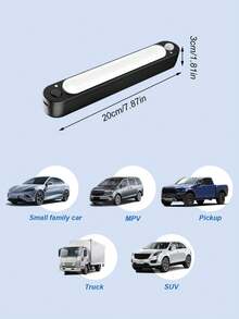 XF.Meraki 無線 LED 樹幹/後車廂燈 - 24 顆 LED 動態感應燈，磁吸式安裝，可充電（1500mAh 電池，USB-C 充電）- 適用於車內、露營、閱讀和緊急情況 - 白色 - 後行李箱感應燈 - 查看 9