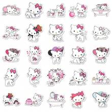 SANRIO 500張三麗鷗卡通可愛貓咪動物防水環氧樹脂貼紙，適用手機 - 彩色 - 查看 5
