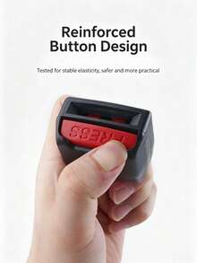 2/1pc Car Seat Belt Extension Buckle, T-Shaped Plug-In Seat Belt Extender Clip, Strap Fixing Adapter, Universal Vehicle Seat Belt Connector, For Car Interior Modification Accessories - Multicolor - View 3