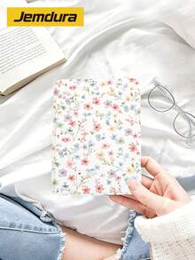 極簡法式水彩花卉印花圖案，適用於 Kindle NK 11/Ko-Bo/Kindle Youth Edition/Kindle Paperwhite 5、Kindle 2024 保護殼/平板電腦三折支架保護殼，具備自動喚醒/睡眠功能，輕巧便攜，完美貼合保護您的閱讀設備，適合送給孩子/家人的禮物 - 彩色 - 查看 28