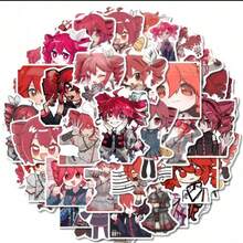 60pcs Kasane Virtual Vocaloid Stickers, Suitable For Decorating Skateboards, Helmets, Mirrors, And Other Items - Multicolor - View 6