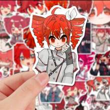 60pcs Kasane Virtual Vocaloid Stickers, Suitable For Decorating Skateboards, Helmets, Mirrors, And Other Items - Multicolor - View 2