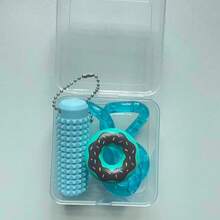 MINKOJA 1 Set Of Stress Relief Toys, Including Twist Fidget Toy, Finger Slider And Sensory Massager, ABS Material, Suitable For Office, Travel, Easter, Basket Filler, Unique Friend Gift - Multicolor - View 19