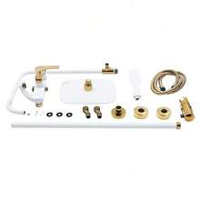 SENDERPICK Sistemi per doccia - Bianco e oro @JZSKDQ-002700 - Visualizzare 7