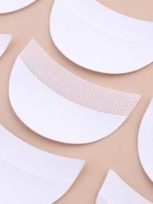 100/30/10pcs Eyelash Removal Cotton Pads, Eyelash Removal Patches, Eyelash Extension Tools, Non-Woven Fabric Eyeshadow Patches, Eyelash Protection Isolation Adhesive Pads, Makeup Tools, Eye Tools - Multicolor - View 7