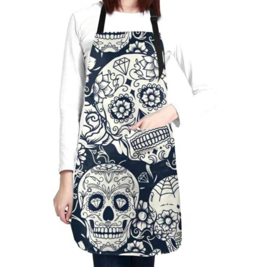 Aprons - Sugar Skull - View 1
