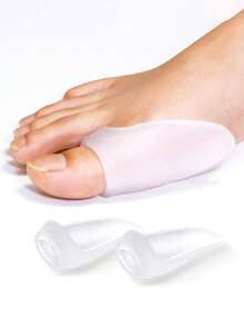 1/4 buah Pelindung Jempol Kaki Gel, Mencegah Gesekan Jempol Kaki, Anti Selip, Meredakan Tekanan Sepatu, Gaya Netral, Sol Dalam Empuk dan Nyaman, Perlindungan Tahan Lama, Bahan Bernapas, Cocok untuk Pemakaian Sehari-hari - A - View 6