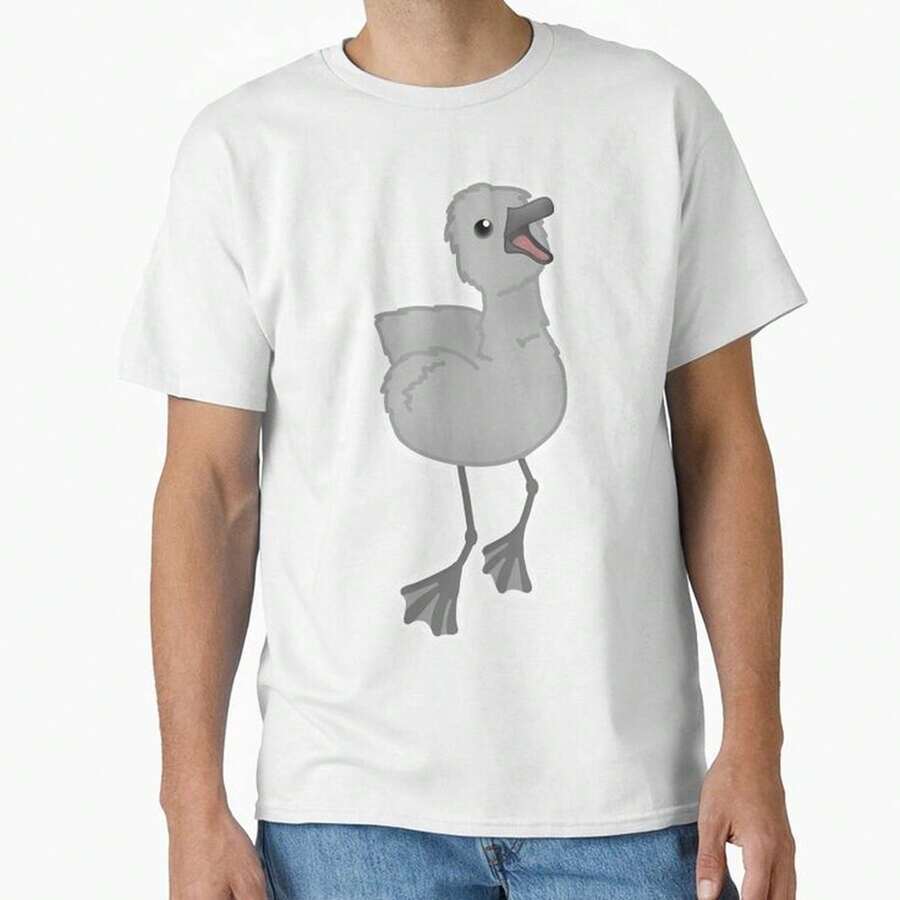 B1aby Swan Classic T-Shirt - White - View 1