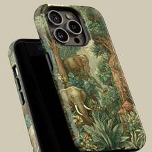 Summer Tropical Rainforest Floral Design Cover For IPhone 17 16 15 14 13 12 11 Pro Max, Floral Cover For Samsung S21 S22 S23 S24 S25 Ultra Case - Tough Glossy Case - View 5