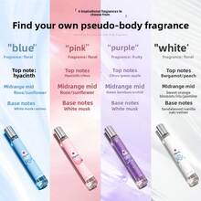 EBYVEN Elyuen Perfume For Women|Multicolored Floral Series| 1.18 Oz Eau De Toilette|Vanilla, Lavender, Cherry Blossom, Fresh And Long-Lasting Fragrance, The Base Note Is Bergamot, Middle Note Is Jasmine, Rose, Sandalwood|Suitable For Daily Use - 長版 柑橘/花香 - 查看 3
