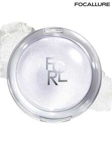 FOCALLURE Galaxy Glow Highlighter Makeup, High-Intensity Shimmering Dewy Finish, Long-Lasting Face Eye Body Luminosity, Transparent Sparkling Gloss, Multi-Angle Radiance, Silky Soft Cream Texture, Starry Sky Shimmering Effect - #WT01 Moonlight Sirius - View 4