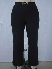 Nouvelle Arrivée Vêtements Grande Taille pour Femmes, Toutes Saisons, Décontracté Polyvalent, Trajet, Long - Noir - Voir 5