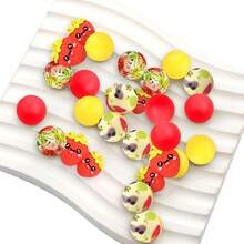 33pcs Silicone Beads With Four Seasons Fruit Elements, Red And Yellow Apple Strawberry Lemon Cherry Elements, Beads Accessories For Enthusiasts To Make Earrings Necklaces Bags Chains Beaded Pens Phone Chains Beaded Makeup Brushes And Other DIY Sets, Fruit Season Suitable For Holiday Gifts Birthday Gifts - Seasonal Fruit Elements - View 4