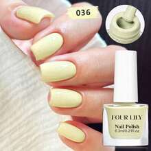 FOUR LILY 6.3ml Kuteks Kuku Berbasis Air yang Dapat Dikupas, Tanpa Perlu Dipanggang, Cepat Kering, Tahan Lama, Cocok untuk Salon, DIY, dan Penggunaan di Rumah, Tersedia Berbagai Warna - MultiWarna - View 43