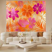 Orange Pink Gold Tropical Floral Arrangement, Suitable For Background Decoration, Outdoor Celebrations And Home Decor - View 4