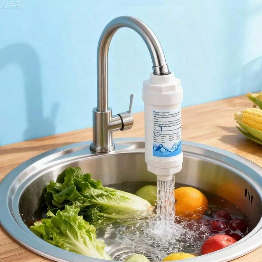 Kitchen Faucet Filter Shower Head Filter Home Improvement Kitchen & Bath Water Purification Equipment Faucet Water Purifier Filter Shower Head Faucet Filter Washing Machine Pre-Filter Shower Bath Water Purifier - Faucet Filter - View 1