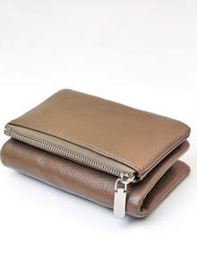 MINGYOU Dompet Pendek Wanita Super Lembut PU Kapasitas Besar, Dompet Multi-Fungsional Berlapis, Penutup Magnetik yang Indah, Dompet Genggam dengan Banyak Slot Kartu, Dompet Koin dan Kartu Identitas dengan Resleting, Lembut, Ringan, Praktis, Cocok untuk Pesta, Kencan, Liburan, dan Hadiah - Unta - View 4
