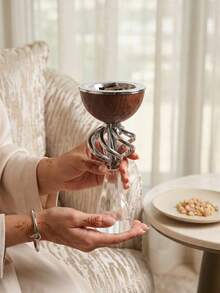 Mini Novelty Incense Burner, Metal + Crystal, Luxury Bakhoor Incense Burner, Incense Holder, Heat-Resistant And Durable Incense Burner, Home Decor, Suitable For Majlis, Entryway, Living Room, Bedroom, Exquisite Gift For Friends And Family, Fragrance Corner - Fashionable - View 9