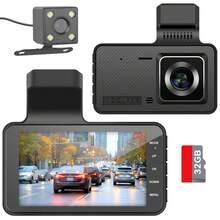 Dash Cam Front And Rear, Two-Channel Driving Recorder Car Camera With 32G SD Card 4''IPS Touch Screen, 1080P Dashboard Camera For Cars & Trucks, Rear Camera, WDR G-Sensor/Night Vision/Parking Monitor - X1000Pro - View 2