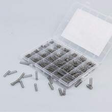 suli 420pcs Assorted Compression Spring Set 24 Sizes 304 Stainless Steel Mini Springs For Mechanical Repair Electronics DIY Hardware - 420pcs - View 4