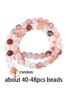 1 String Natural Multicolor Agate Beads Stone Round Accessories Beads For Girls Jewelry Making Diy Lovers Bracelet 6 8 10mm - Multicolor - View 15