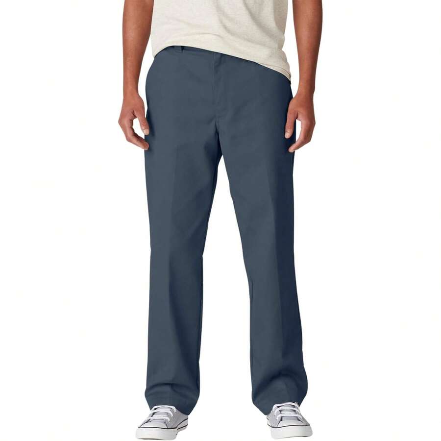 Dickies Men's Skateboarding Regular Fit Twill Pants Variant 14 - 空軍藍V2 - 查看 1