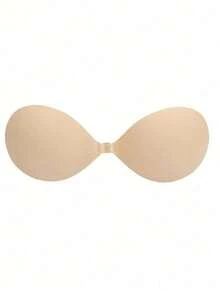 Sujetador adhesivo push-up oculto, almohadillas de silicona reutilizables sin tirantes con cierre frontal, cubrepezones invisibles, accesorios de lencería y ropa interior para mujeres para vestidos de verano, vestidos de gala, vestidos con tirantes, vestidos de novia - Multicolor - Ver 9